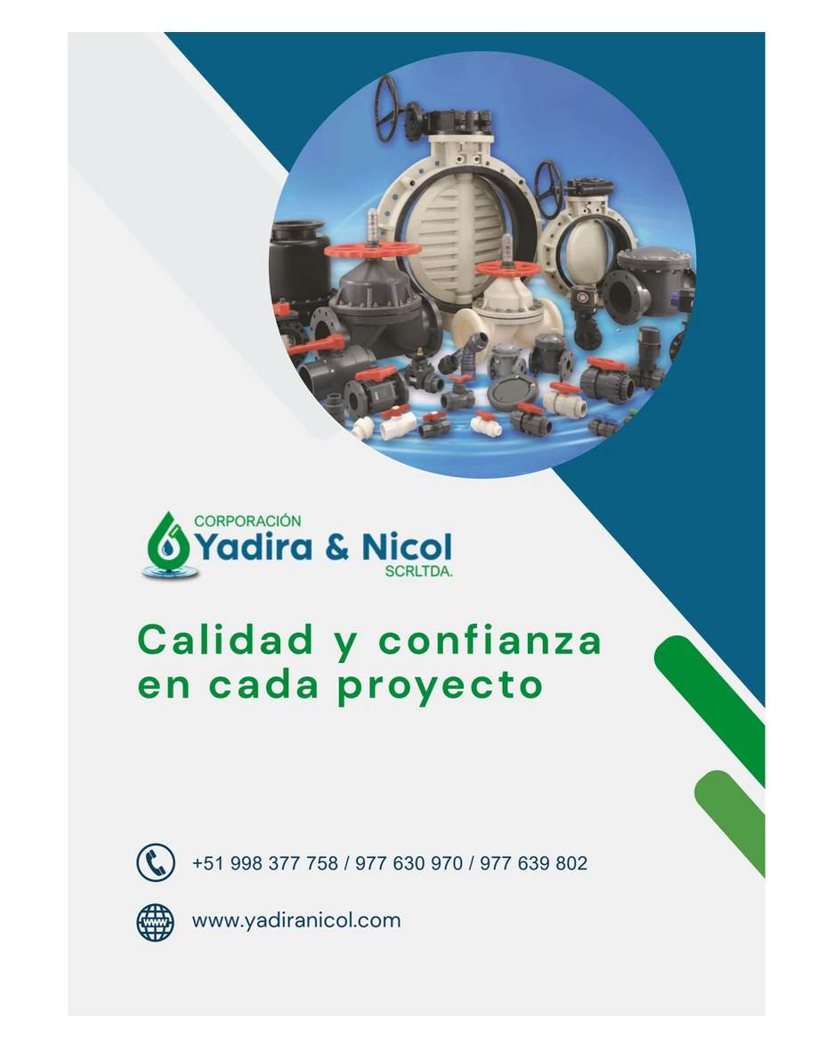 Brochure empresarial Corporación Yadira Nicol