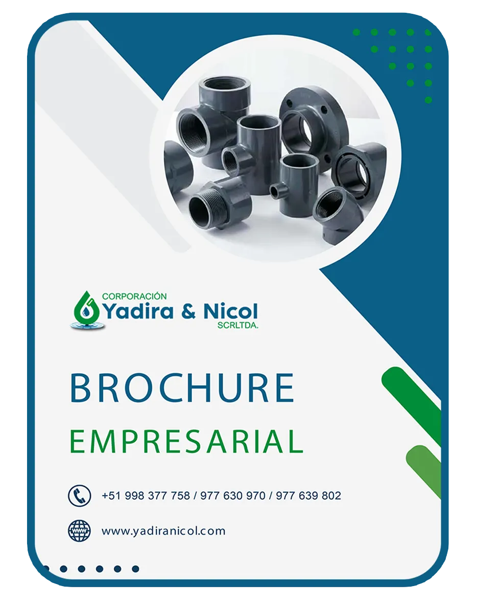 Brochure empresarial Corporación Yadira Nicol