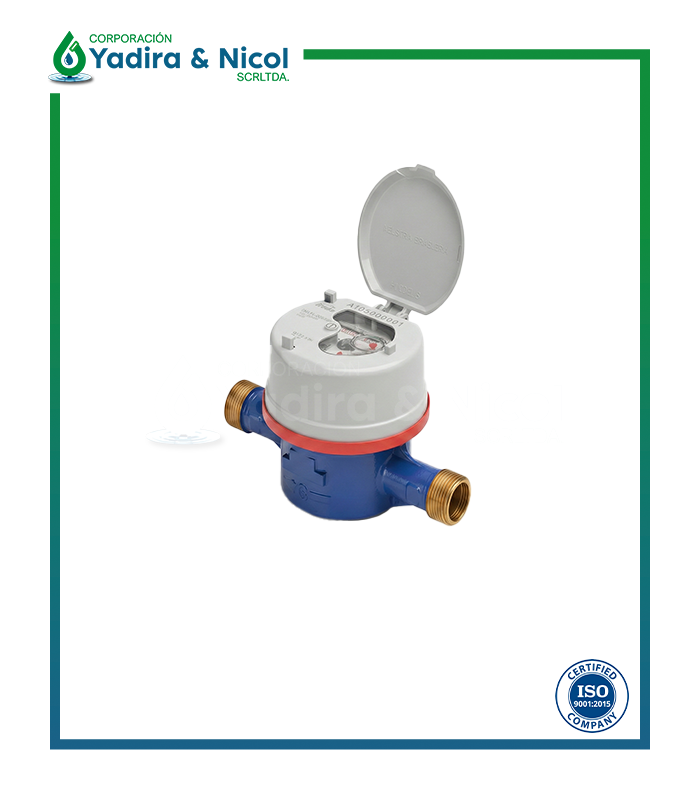 MEDIDOR 1/2″ CHORRO UNICO FLODIS