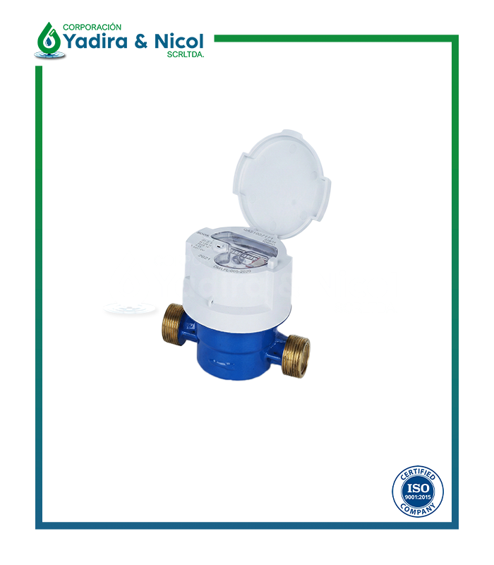 MEDIDOR 3/4″ CHORRO UNICO BOSS