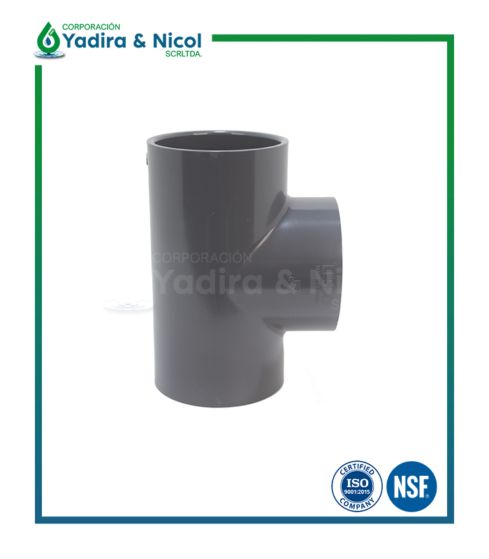 TEE MIXTO PVC SCH-80 LESSO