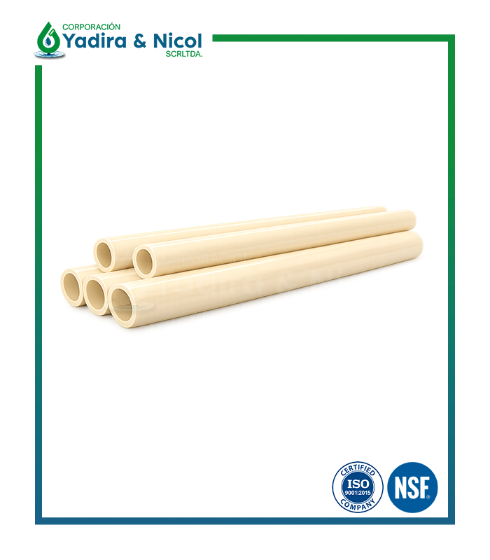 TUBO X 5 METROS CPVC ERA