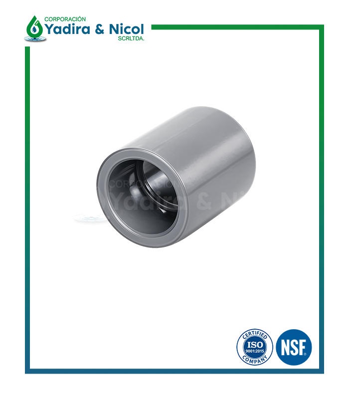 UNIÓN SIMPLE A PRESIÓN CPVC SCH-80 SH-DFP